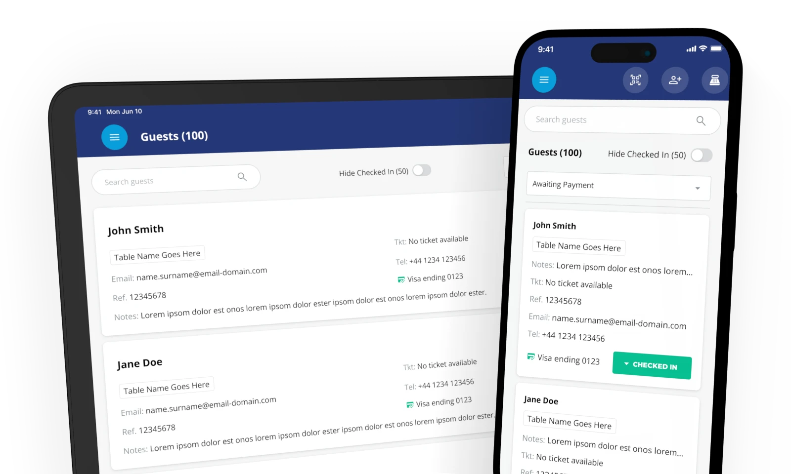 Event Check-In