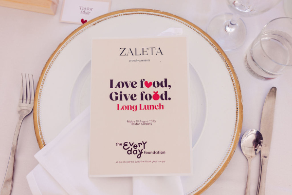 The Everyday Foundation  – Love Food, Give Food Long Lunch (AU)